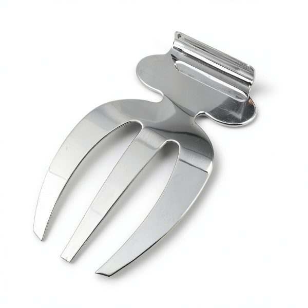 Home Story Stainless Steel Salad Servers Bowl Hook Handles-6