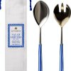 Le Cadeaux Salad Servers Stainless Steel Dishwasher Safe-0