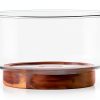 MDLUU Glass Salad Bowl Set Farmhouse Style Lead Free-1