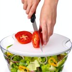 Prodyne Salad Bowl with Cutting Board Prep Serve Set-0