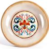 Supreme Housewares Floral Melamine Dinnerware Set Dishwasher-3