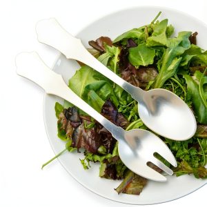 Sabre Paris Salad Set Stainless Steel Acrylic Dishwasher-0