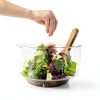 Glass Salad Bowl Set AZ-Homey Rustic Dishwasher Safe Large-1