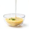 ZOVANO Glass Salad Bowl Set Modern Dishwasher Safe Stackable-5