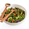 Kähler Oak Salad Servers Wooden Utensils Kitchen Dining-2