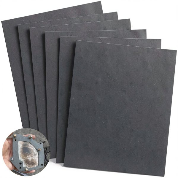 Nkiy Quen Non Asbestos Gasket Material Sheet 6Pcs-0