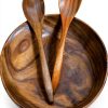 Acacia Wood Bowl Set The Acacia Store Natural Handmade-0
