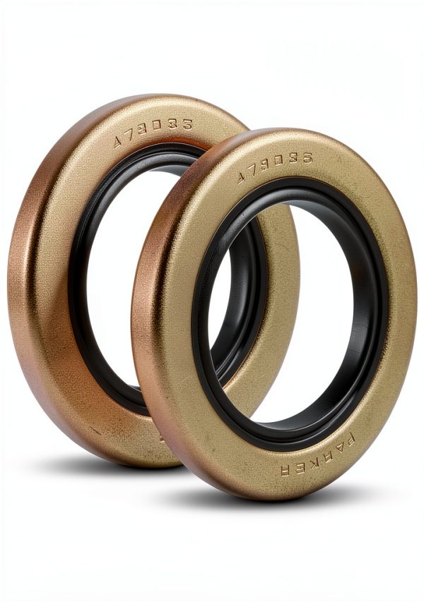Quaneguzy Parker Oil Seal Durable Metal Rubber Replacement-0