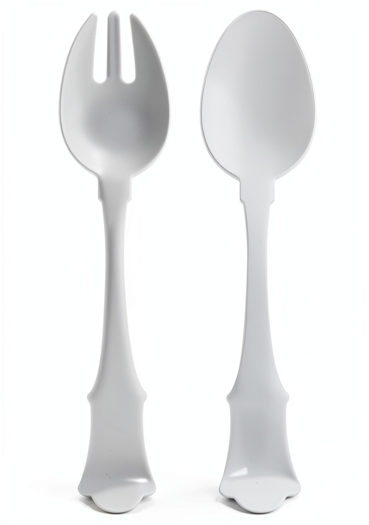 Sabre Paris Salad Serving Set displayed on a dining table