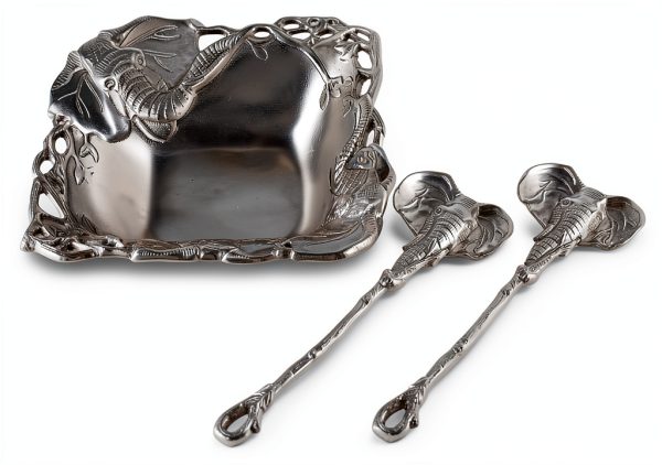 Arthur Court Aluminum Salad Serving Set Oven Safe-2