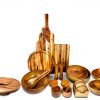 Acacia Wood Bowl Set The Acacia Store Natural Handmade-5