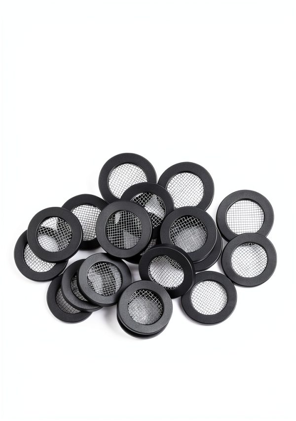 Fyntave Shower Head Filter Gasket 4 Pack Black Rubber 0.75 Inch-0