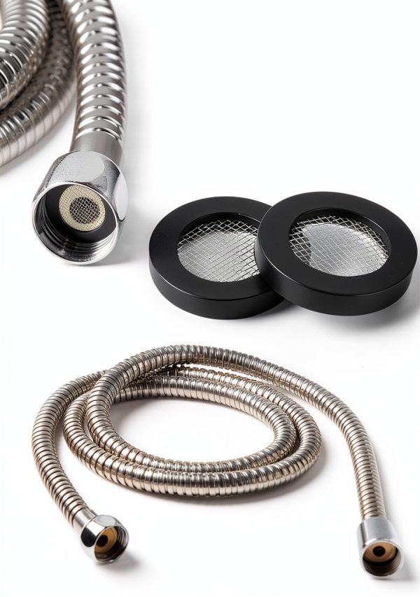 Fyntave Shower Head Filter Gasket 4 Pack Black Rubber 0.75 Inch-6