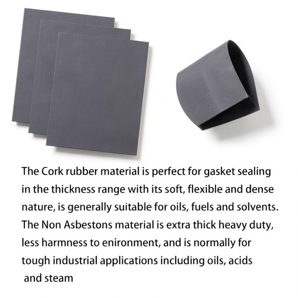 DVBB 3‑Piece Gasket Sheet Set 15×11.8 in 0.8 mm/1 mm/1.2 mm-5