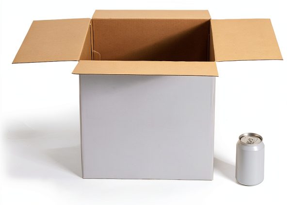 CRUGLA 12x12x12 White Shipping Boxes Set of 10 Corrugated Cardboard-1
