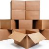 UBOXES Large Moving Boxes 20x20x15 Pack of 12 Brown Cardboard-0