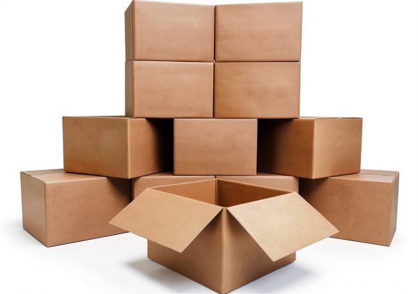 UBOXES Large Moving Boxes 20x20x15 Pack of 12 Brown Cardboard-0