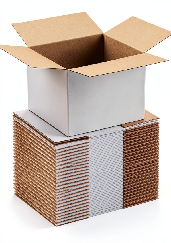 EXYGLO 25 Pack White Shipping Boxes 10x8x6 for Small Business-0