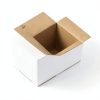 CRUGLA 12x12x12 White Shipping Boxes Set of 10 Corrugated Cardboard-2