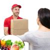 2 Pack Hot & Cold Double Insulated Shipping Box with Aluminum Foil Insulated Bag Liner, Reusable Hot & Frozen Food Delivery Insulated Carton for Shipping, Mailing, Packing, 12.2x5.2x7.5 Inch-5