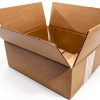 100 8x6x4 Cardboard Paper Boxes supplyhut Shipping Box Brown 32 ECT-0