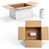 EXYGLO 25 Pack White Shipping Boxes 10x8x6 for Small Business-1