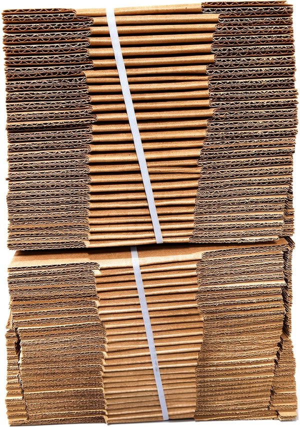100 8x6x4 Cardboard Paper Boxes supplyhut Shipping Box Brown 32 ECT-2
