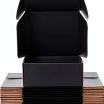 Small Shipping Boxes 12x9x4 Inches – Black Corrugated Cardboard Boxes (20-Pack) for Mailing, Packing, Small Business & Gift Packaging - Recyclable & Sturdy-0