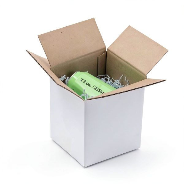 Calenzana 6x6x6 Shipping Boxes White Cardboard 40 Pack Mailers-3