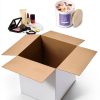 CRUGLA 12x12x12 White Shipping Boxes Set of 10 Corrugated Cardboard-3