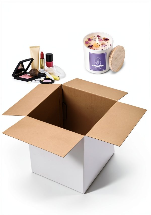 CRUGLA 12x12x12 White Shipping Boxes Set of 10 Corrugated Cardboard-3