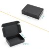Mcfleet Black Shipping Boxes 9x6x2" 24 Pack Heavy Duty Mailer-1