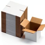 Calenzana 6x6x6 Shipping Boxes White Cardboard 40 Pack Mailers-0