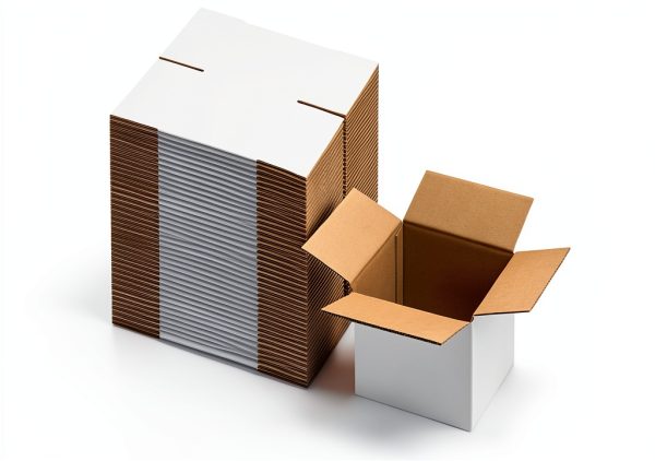 Calenzana 6x6x6 Shipping Boxes White Cardboard 40 Pack Mailers-0