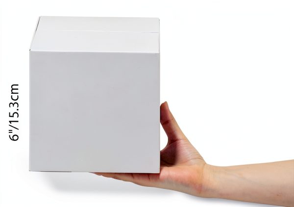 Calenzana 6x6x6 Shipping Boxes White Cardboard 40 Pack Mailers-4