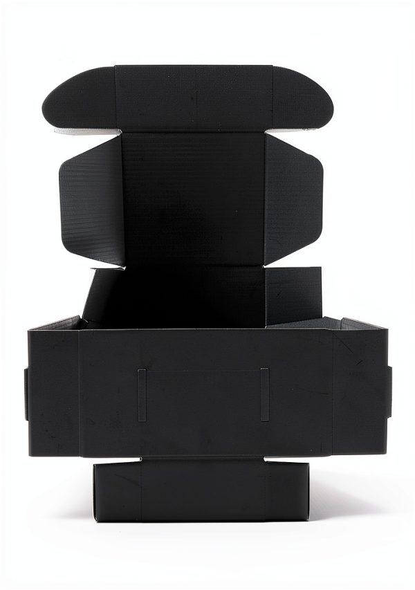 6x4x2 Small Black Shipping Boxes 25 Pack by Timirog Corrugated Mailer-7