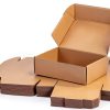 PHAREGE 10x7x3 Shipping Boxes 25 Pack Brown Kraft Corrugated Mailer-0