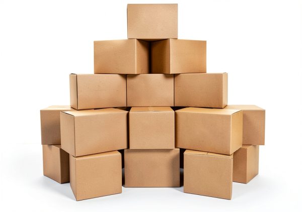 uBoxes Moving Boxes Medium 18x14x12 Pack of 20 Brown Corrugated-6