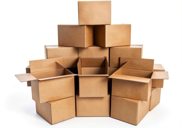 uBoxes Moving Boxes Medium 18x14x12 Pack of 20 Brown Corrugated-0